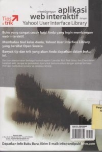 Image of Membangun Aplikasi web interaktif dengan yahoo! user interface library