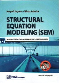 Image of Structural equation modeling (SEM) : sebuah pengantar, aplikasi untuk penelitian bisnis